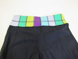 Lululemon Leggings Groove Crop Pant Reversible Size 6 Black Luon Female -- Used