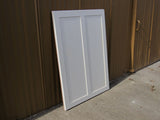 Designer Refrigerator Panel Shaker Style 48in x 34in x 1in White Wood -- Used