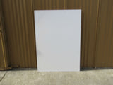 Designer Refrigerator Panel Shaker Style 48in x 34in x 1in White Wood -- Used