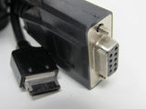 Standard DB9 Serial Port to Phone Port Sync Cable 5.5 ft Female -- Used