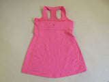 Lululemon Athletic Tank Top Size 6 Pink Halter Racerback Built In Bra Luon -- Used