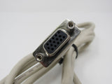 Standard VGA Computer Monitor Cable 5.5 ft Male Female -- Used