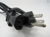 I Sheng Power Cord 5.5 ft NEMA 5-15P IEC C13 18AWG IS-14 -- Used