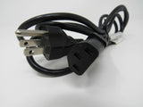 Volex Power Cord 5.5 ft NEMA 5-15P IEC C13 18AWG V1625 -- Used