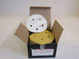 Abrasive Sanding Disk Gold VEL 5VAC 80 Grit PSA 5in 100 Count 520851 -- New