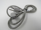 I Sheng Power Cord Angled Plug 5.5 ft NEMA 5-15P IEC C13 18AWG IS-15 -- Used