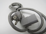 I Sheng Power Cord Angled Plug 5.5 ft NEMA 5-15P IEC C13 18AWG IS-15 -- Used