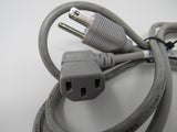 I Sheng Power Cord Angled Plug 5.5 ft NEMA 5-15P IEC C13 18AWG IS-15 -- Used