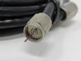 Standard Coaxial Cable Wire 9ft RG6 F Type Male -- Used