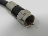 Standard Coaxial Cable Wire 5.5ft RG6 F Type Male -- Used