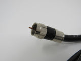 Standard Coaxial Cable Wire 5.5ft RG6 F Type Male -- Used