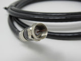 Standard Coaxial Cable Wire 5.5ft RG6 F Type Male -- Used