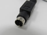 Standard S Video Cable With Cut End 5ft Male -- Used