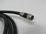 Standard Coaxial Cable Wire 7ft RG6 F Type Male -- Used