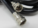 Standard Coaxial Cable Wire 5.5ft RG6 F Type Male -- New