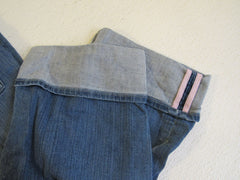 7 For All Mankind Jeans Crop Boy Cut Size 29 Cotton Female P109203S-203S -- Used