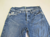 7 For All Mankind Jeans Crop Boy Cut Size 29 Cotton Female P109203S-203S -- Used