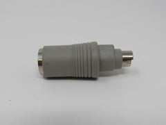 Standard PS2 6-Pin-Mini Port to AT 5 Pin Male Female -- Used