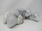 Earth Bulb/Philips/GE 10 LED Incandescent Light Bulbs White Glass -- Used