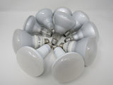 Earth Bulb/Philips/GE 10 LED Incandescent Light Bulbs White Glass -- Used