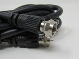 Standard Coaxial Cable Wire 5.5ft RG6 F Type Male -- Used