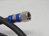 Standard Coaxial Cable Wire 6.5ft RG6 F Type Male -- Used