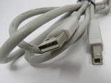 Standard USB Type A 2.0 to Type B 2.0 Cables Lot of 4 55 in -- Used