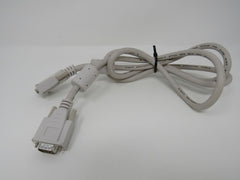 Standard VGA Computer Monitor Cable HD15 4.5ft Male -- Used