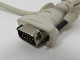 Standard VGA Computer Monitor Cable HD15 9ft Male -- Used