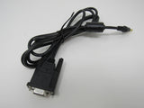 Standard DB9 Serial Port to 3.5-mm Headphone Jack 5.5ft -- Used