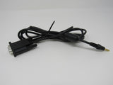 Standard DB9 Serial Port to 3.5-mm Headphone Jack 5.5ft -- Used