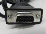 Standard DB9 Serial Port to 3.5-mm Headphone Jack 5.5ft -- Used