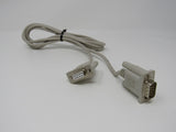 Standard DB9 Serial Port Cable 6.5ft Male Female -- Used