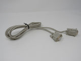 Standard DB9 Serial Port Cable 6.5ft Male Female -- Used