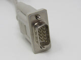 Standard DB9 Serial Port Cable 6.5ft Male Female -- Used