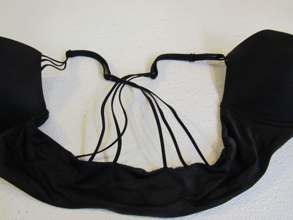 Black Strapless Victoria's Secret Bra Size 34C