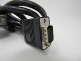 Standard VGA Computer Monitor Cable HD15 5.5ft Male -- Used