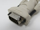 Standard VGA Computer Monitor Cable HD15 9.5ft Male -- Used