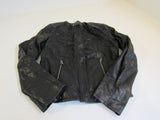 le chateau Jacket Black Small Faux Leather Female Adult 287356 -- Used