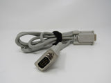 Standard VGA Computer Monitor Cable HD15 6ft Male -- Used