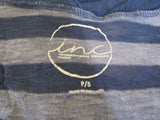 INC International Concepts Sweater Blue Striped Petite Small Rayon Female -- Used