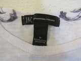 INC International Concepts Long Sleeve Shirt Polyester Female Size M -- Used