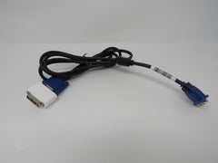 Standard VGA Computer Monitor HD 15 to DVI Adapter Cable 5.5ft Male -- Used