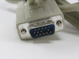 Standard VGA Computer Monitor Cable HD15 5.5ft Male -- Used