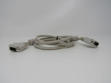 Standard VGA Computer Monitor Cable HD15 4.5ft Male -- Used