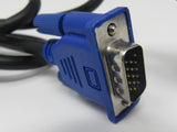 Standard VGA Computer Monitor Cable HD15 5.5ft Male -- Used