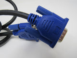 Standard VGA Computer Monitor Cable HD15 5.5ft Male -- Used