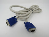 Standard VGA Computer Monitor Cable HD15 5.5ft Male -- Used