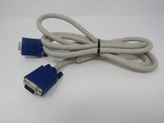 Standard VGA Computer Monitor Cable HD15 5.5ft Male -- Used