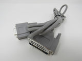 Standard DB9 Serial Port to DB 25 Serial Port Adapter Cable 5.5ft Male Female -- Used